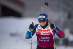 30.11.2021, xkvx, Biathlon IBU World Cup Oestersund, Training Women and Men, v.l. Lena Haecki (Switzerland) in aktion / in action competes