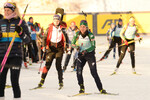 30.11.2021, xetx, Biathlon IBU Cup Sjusjoen, Training Women and Men, v.l.   / 