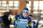 30.11.2021, xetx, Biathlon IBU Cup Sjusjoen, Training Women and Men, v.l. Ella Halvarsson (SWEDEN)  / 