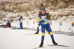 30.11.2021, xetx, Biathlon IBU Cup Sjusjoen, Training Women and Men, v.l. Elisabeth Hoegberg (SWEDEN)  / 