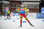 01.12.2021, xkvx, Biathlon IBU World Cup Oestersund, Training Women and Men, v.l. Tom Lahaye-Goffart (Belgium) in aktion / in action competes