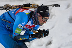 01.12.2021, xkvx, Biathlon IBU World Cup Oestersund, Training Women and Men, v.l. Simon Desthieux (France) in aktion / in action competes