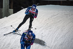 01.12.2021, xkvx, Biathlon IBU World Cup Oestersund, Training Women and Men, v.l. Sebastian Stalder (Switzerland) in aktion / in action competes