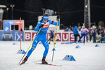 01.12.2021, xkvx, Biathlon IBU World Cup Oestersund, Training Women and Men, v.l. Didier Bionaz (Italy) in aktion / in action competes