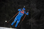 01.12.2021, xkvx, Biathlon IBU World Cup Oestersund, Training Women and Men, v.l. Lukas Hofer (Italy) in aktion / in action competes