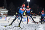 01.12.2021, xkvx, Biathlon IBU World Cup Oestersund, Training Women and Men, v.l. Johannes Kuehn (Germany) in aktion / in action competes