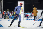 01.12.2021, xkvx, Biathlon IBU World Cup Oestersund, Training Women and Men, v.l. Johannes Kuehn (Germany) in aktion / in action competes