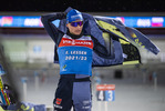 01.12.2021, xkvx, Biathlon IBU World Cup Oestersund, Training Women and Men, v.l. Erik Lesser (Germany) schaut / looks on
