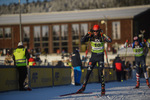 01.12.2021, xetx, Biathlon IBU Cup Sjusjoen, Super Sprint Men, v.l. Johannes Werner Donhauser (GERMANY)  / 