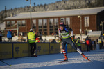 01.12.2021, xetx, Biathlon IBU Cup Sjusjoen, Super Sprint Men, v.l. Max Durtschi (USA)  / 