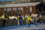 01.12.2021, xetx, Biathlon IBU Cup Sjusjoen, Super Sprint Men, v.l. Viktor Brandt (SWEDEN)  / 
