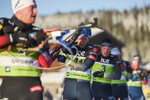 01.12.2021, xetx, Biathlon IBU Cup Sjusjoen, Super Sprint Men, v.l. David Zobel (GERMANY)  / 