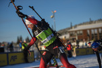 01.12.2021, xetx, Biathlon IBU Cup Sjusjoen, Super Sprint Men, v.l. Haavard Gutuboe Bogetveit (NORWAY)  / 