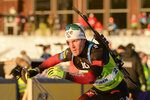 01.12.2021, xetx, Biathlon IBU Cup Sjusjoen, Super Sprint Men, v.l. Erlend Bjoentegaard (NORWAY)  / 