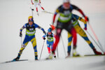 01.12.2021, xetx, Biathlon IBU Cup Sjusjoen, Super Sprint Women, v.l. Evgeniya Burtasova (RUSSIA)  / 