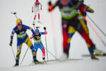 01.12.2021, xetx, Biathlon IBU Cup Sjusjoen, Super Sprint Women, v.l. Evgeniya Burtasova (RUSSIA)  / 
