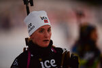 01.12.2021, xetx, Biathlon IBU Cup Sjusjoen, Super Sprint Women, v.l. Aasne Skrede (NORWAY)  / 