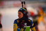 01.12.2021, xetx, Biathlon IBU Cup Sjusjoen, Super Sprint Women, v.l. Elisabeth Hoegberg (SWEDEN)  / 