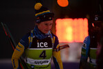 01.12.2021, xetx, Biathlon IBU Cup Sjusjoen, Super Sprint Women, v.l. Ella Halvarsson (SWEDEN)  / 