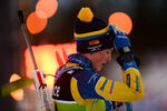 01.12.2021, xetx, Biathlon IBU Cup Sjusjoen, Super Sprint Women, v.l. Ella Halvarsson (SWEDEN)  / 