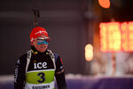 01.12.2021, xetx, Biathlon IBU Cup Sjusjoen, Super Sprint Women, v.l. Franziska Hildebrand (GERMANY)  / 