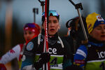 01.12.2021, xetx, Biathlon IBU Cup Sjusjoen, Super Sprint Women, v.l. Ukaleq Astri Slettemark (GREENLAND)  / 