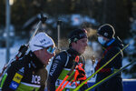 01.12.2021, xetx, Biathlon IBU Cup Sjusjoen, Super Sprint Men, v.l. Lucas Fratzscher (Germany)  / 