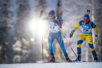 02.12.2021, xkvx, Biathlon IBU World Cup Oestersund, Sprint Women, v.l. Elisa Gasparin (Switzerland) in aktion / in action competes