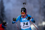 02.12.2021, xkvx, Biathlon IBU World Cup Oestersund, Sprint Women, v.l. Chloe Chevalier (France) in aktion / in action competes