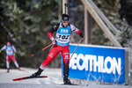 02.12.2021, xkvx, Biathlon IBU World Cup Oestersund, Sprint Women, v.l. Christina Rieder (Austria) in aktion / in action competes