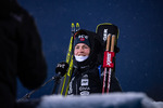 02.12.2021, xkvx, Biathlon IBU World Cup Oestersund, Sprint Women, v.l. Ida Lien (Norway) schaut / looks on