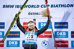 02.12.2021, xkvx, Biathlon IBU World Cup Oestersund, Sprint Women, v.l. Lisa Theresa Hauser (Austria) bei der Siegerehrung / at the medal ceremony