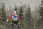03.12.2021, xetx, Biathlon IBU Cup Sjusjoen, Sprint Men, v.l. Jens Hulgaard (DENMARK)  / 