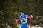 03.12.2021, xetx, Biathlon IBU Cup Sjusjoen, Sprint Men, v.l. Nikita Porshnev (RUSSIA)  / 