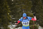03.12.2021, xetx, Biathlon IBU Cup Sjusjoen, Sprint Men, v.l. Nikita Porshnev (RUSSIA)  / 
