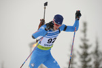 03.12.2021, xetx, Biathlon IBU Cup Sjusjoen, Sprint Men, v.l. Daniele Fauner (ITALY)  / 