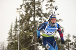 03.12.2021, xetx, Biathlon IBU Cup Sjusjoen, Sprint Men, v.l. Gion Stalder (SWITZERLAND)  / 