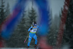 03.12.2021, xetx, Biathlon IBU Cup Sjusjoen, Sprint Women, v.l. Linda Zingerle (ITALY)  / 