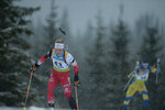 03.12.2021, xetx, Biathlon IBU Cup Sjusjoen, Sprint Women, v.l. Katharina Innerhofer (AUSTRIA)  / 