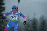 03.12.2021, xetx, Biathlon IBU Cup Sjusjoen, Sprint Women, v.l. Anastasia Shevchenko (RUSSIA)  / 
