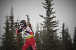 03.12.2021, xetx, Biathlon IBU Cup Sjusjoen, Sprint Women, v.l. Anna Gandler (AUSTRIA)  / 