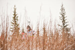 03.12.2021, xetx, Biathlon IBU Cup Sjusjoen, Sprint Women, v.l. Mariya Abe (KOREA)  / 