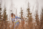 03.12.2021, xetx, Biathlon IBU Cup Sjusjoen, Sprint Women, v.l. Gilonne Guigonnat (FRANCE)  / 