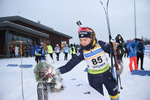 03.12.2021, xetx, Biathlon IBU Cup Sjusjoen, Sprint Women, v.l. Sara Andersson (SWEDEN)  / 