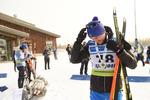 03.12.2021, xetx, Biathlon IBU Cup Sjusjoen, Sprint Men, v.l. Anton Babikov (RUSSIA)  / 
