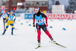 04.12.2021, xkvx, Biathlon IBU World Cup Oestersund, Pursuit Women, v.l. Emilie Aagheim Kalkenberg (Norway) in aktion / in action competes