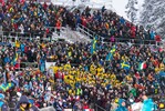 04.12.2021, xkvx, Biathlon IBU World Cup Oestersund, Pursuit Women, v.l.  Zuschauer / Fans