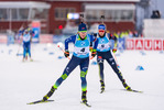 04.12.2021, xkvx, Biathlon IBU World Cup Oestersund, Pursuit Women, v.l. Dzinara Alimbekava (Belarus) in aktion / in action competes