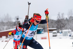04.12.2021, xkvx, Biathlon IBU World Cup Oestersund, Pursuit Women, v.l. Janina Hettich (Germany) in aktion / in action competes