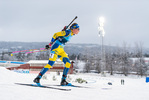 04.12.2021, xkvx, Biathlon IBU World Cup Oestersund, Pursuit Women, v.l. Elvira Oeberg (Sweden) in aktion / in action competes
